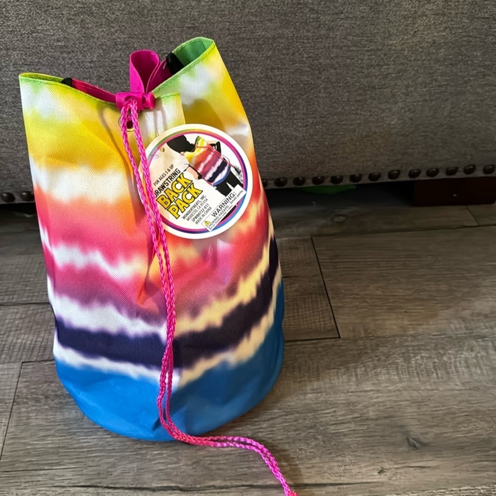 Colorful Drawstring backpack - Picture 1 of 5